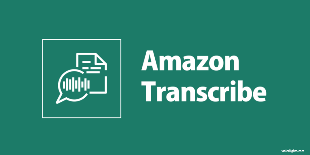 Amazon Transcribe tool
